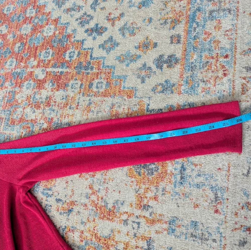 NEW Sanctuary Women's Medium Knotted Side Thin Knit Top Sweater Pink - Picture 9 of 9